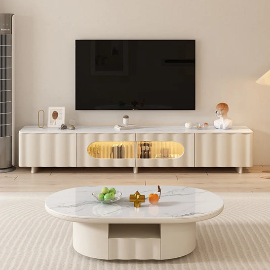Units Modern Tv Stands Display Cabinet Speaker Retro Tv Stand Mobile Living Room Minimalist Hogar Muebles Room Furniture SQC
